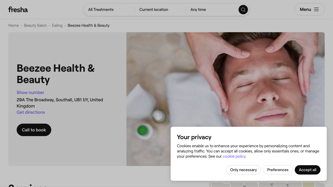 BEEZEMS LIMITED website preview