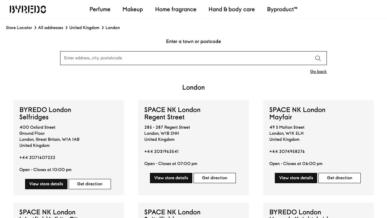 BYRETTO LIMITED website preview