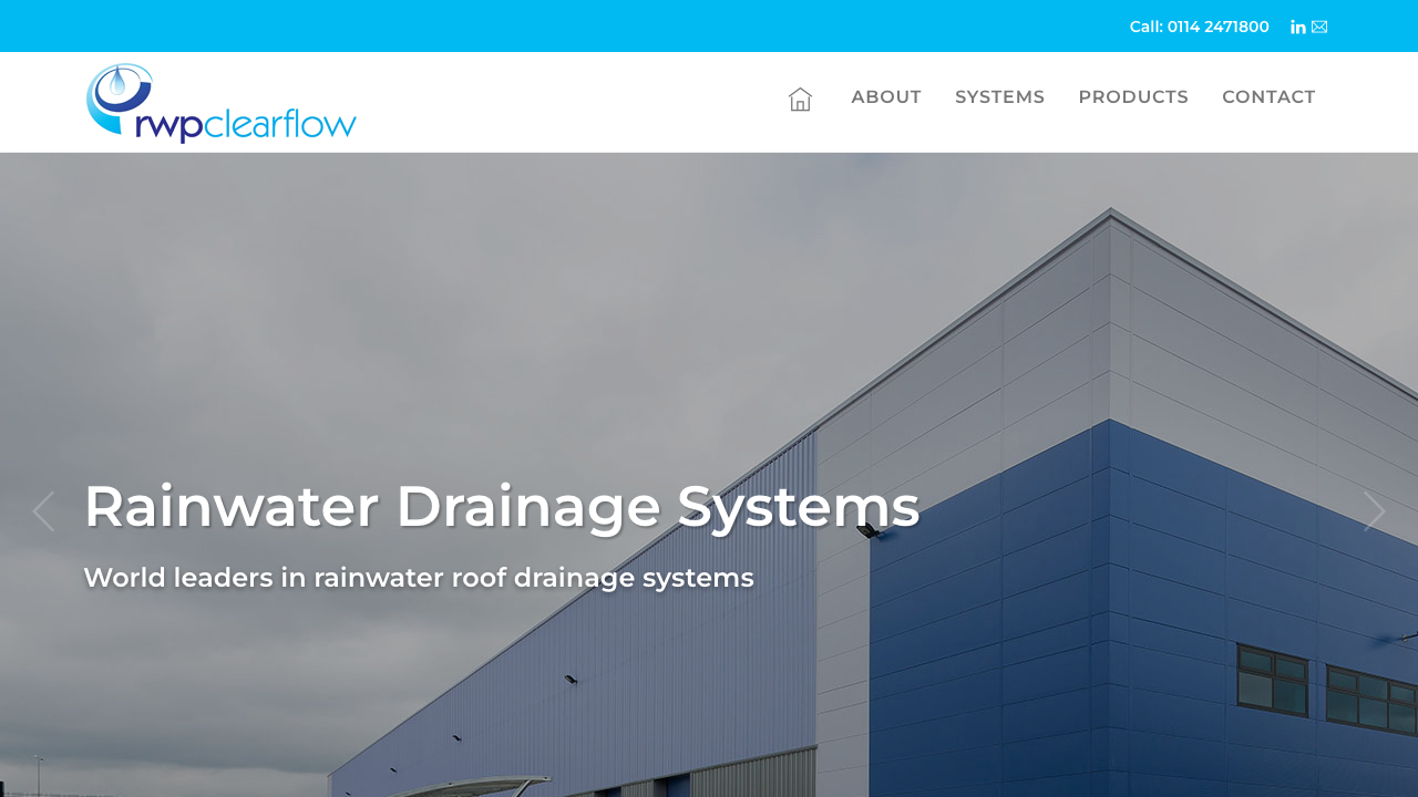 CLEARFLOW PRODUCTS LTD website preview