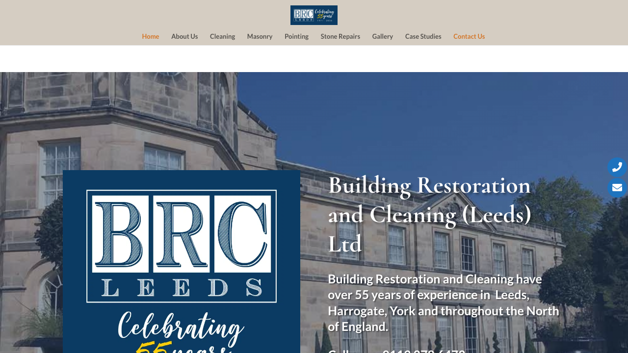 BUILDING RESTORATION & CLEANING (LEEDS) LIMITED website preview