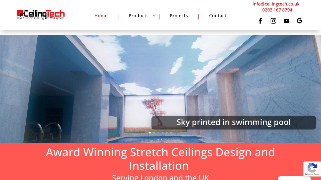 CEILING TECH LTD website preview