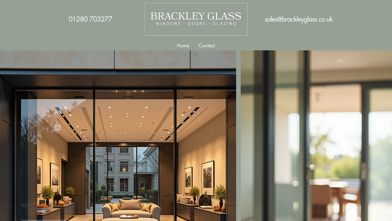 BRACKLEY GLASS LTD website preview