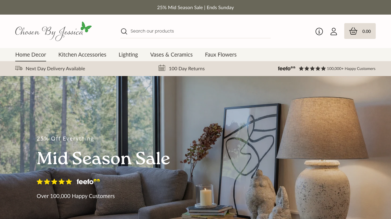 CHOSEN BY JESSICA LIMITED website preview