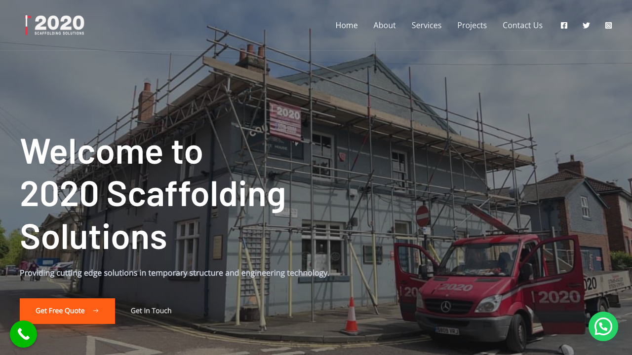 2020 SCAFFOLDING SOLUTIONS LIMITED website preview