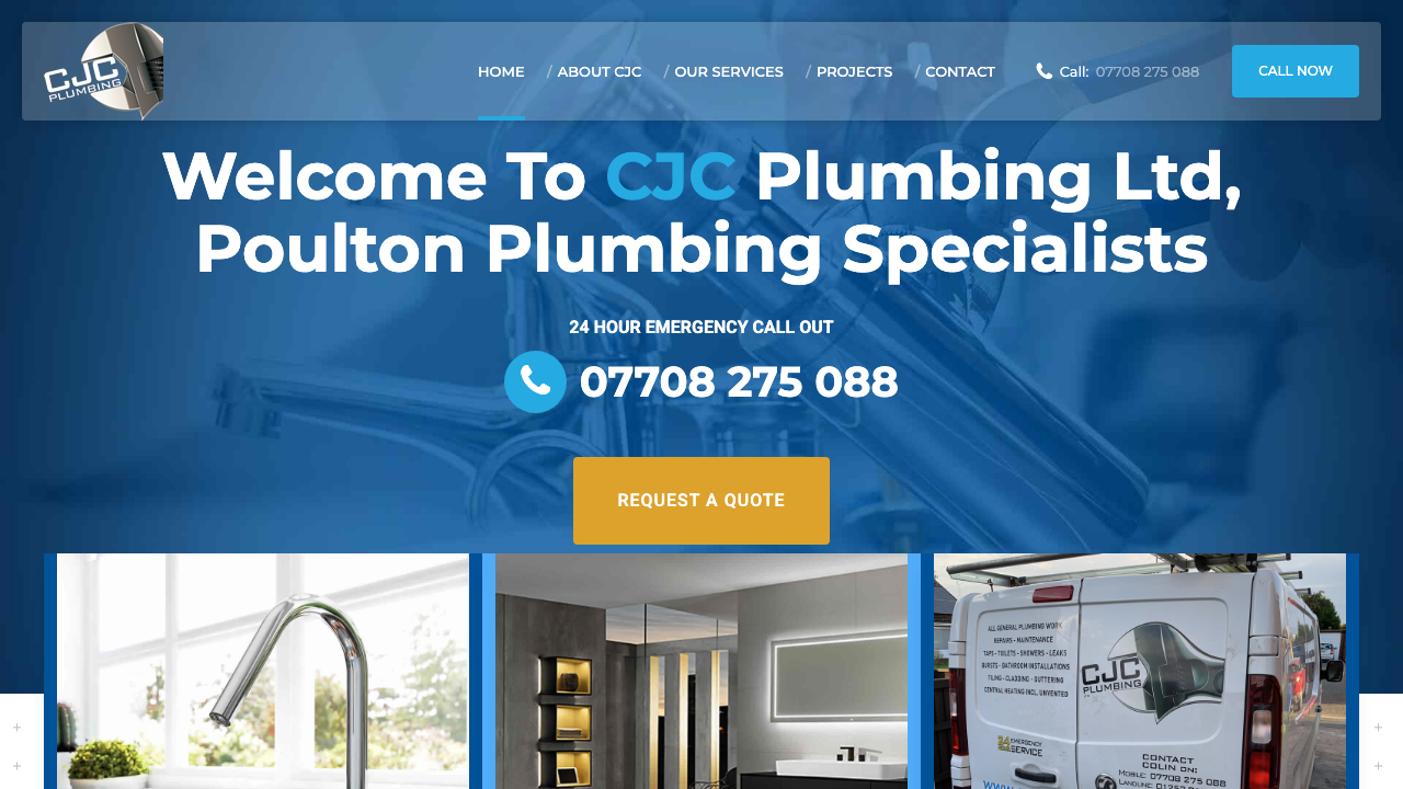 CJC PLUMBING AND RENEWABLES LIMITED website preview