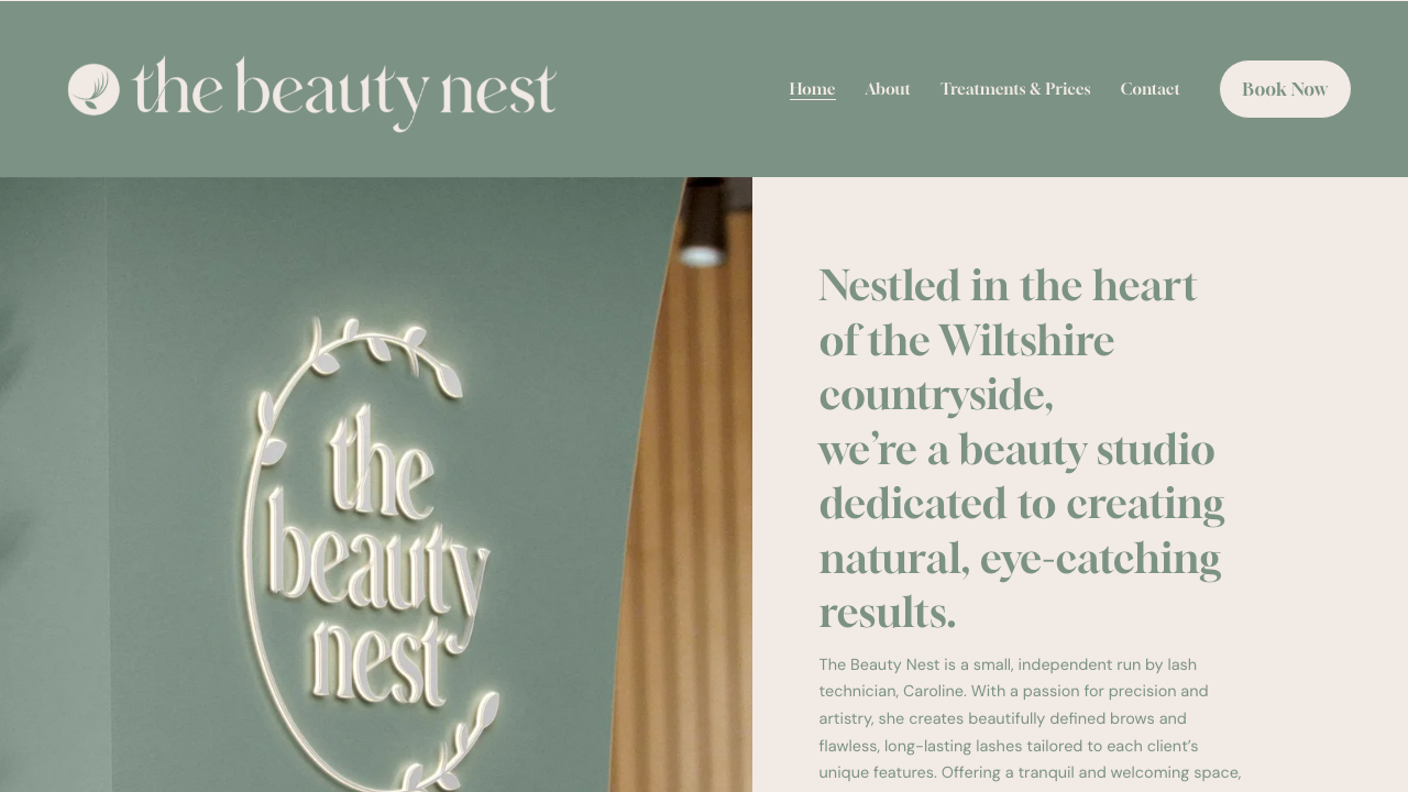BEAUTINEST LTD website preview