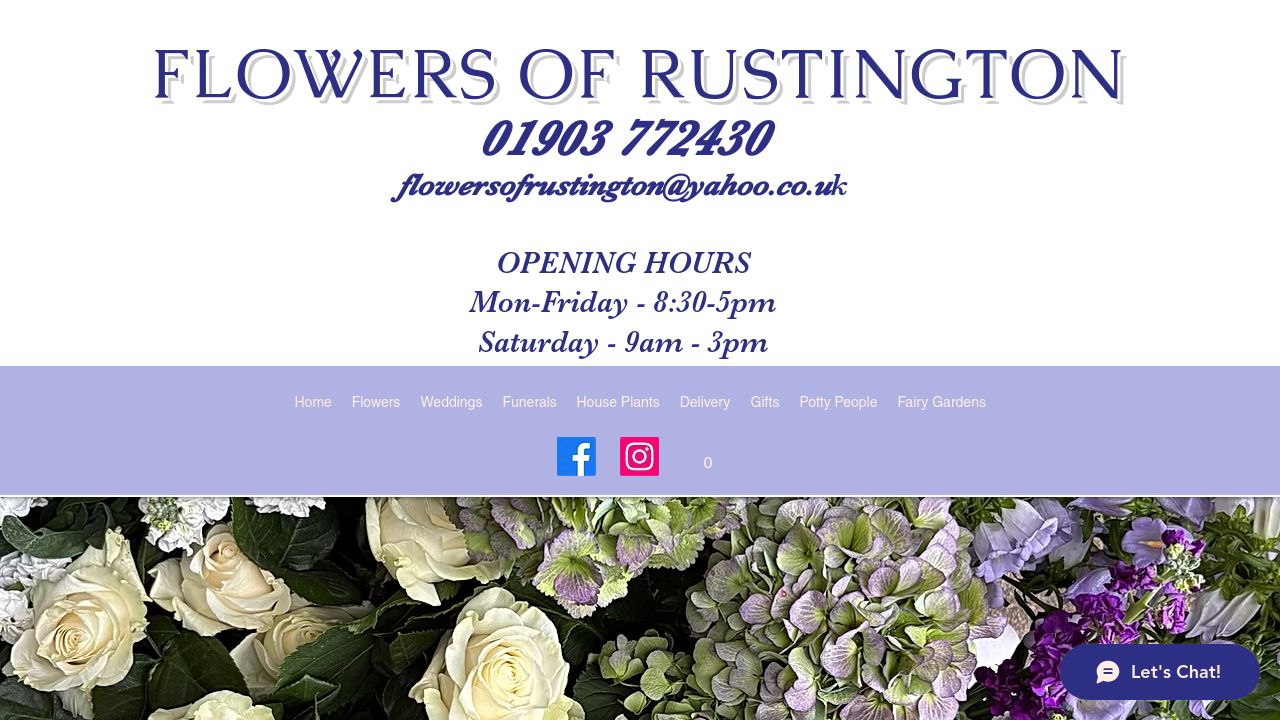 FLOWERS OF RUSTINGTON (2007) LIMITED website preview