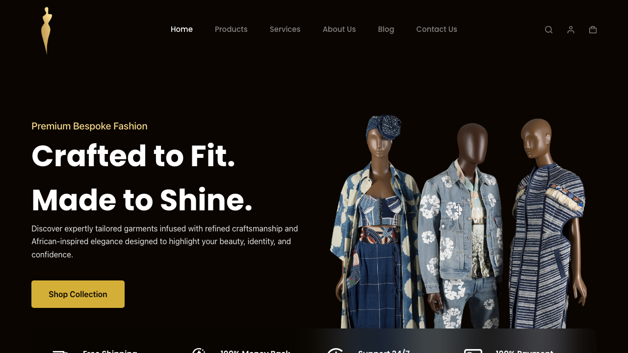 CARDY CLOTHINGS LTD website preview