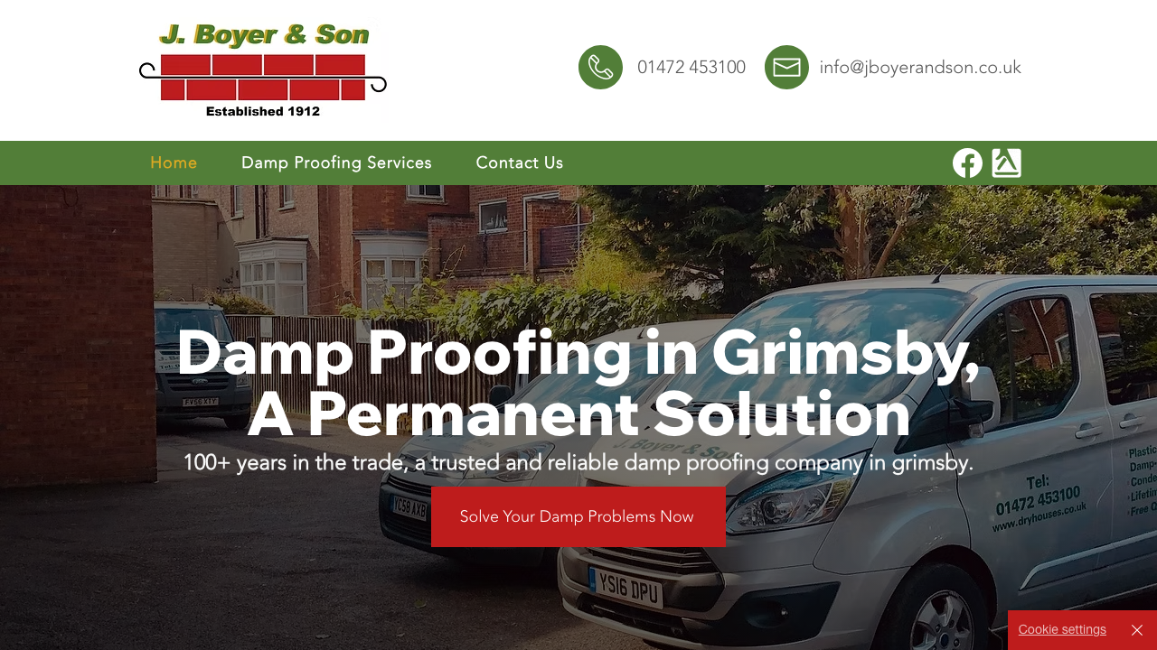 1ST PREMIER DAMP PROOFING LTD website preview