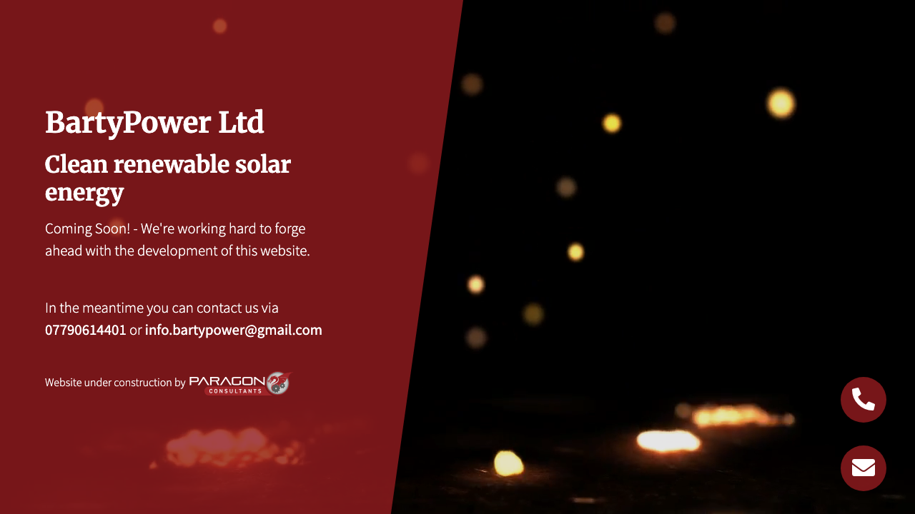 BARTYPOWER LTD website preview