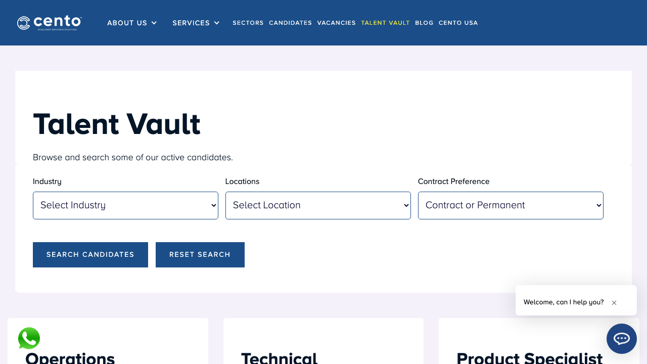 CENTO ENGINEERING COMPANY LIMITED website preview
