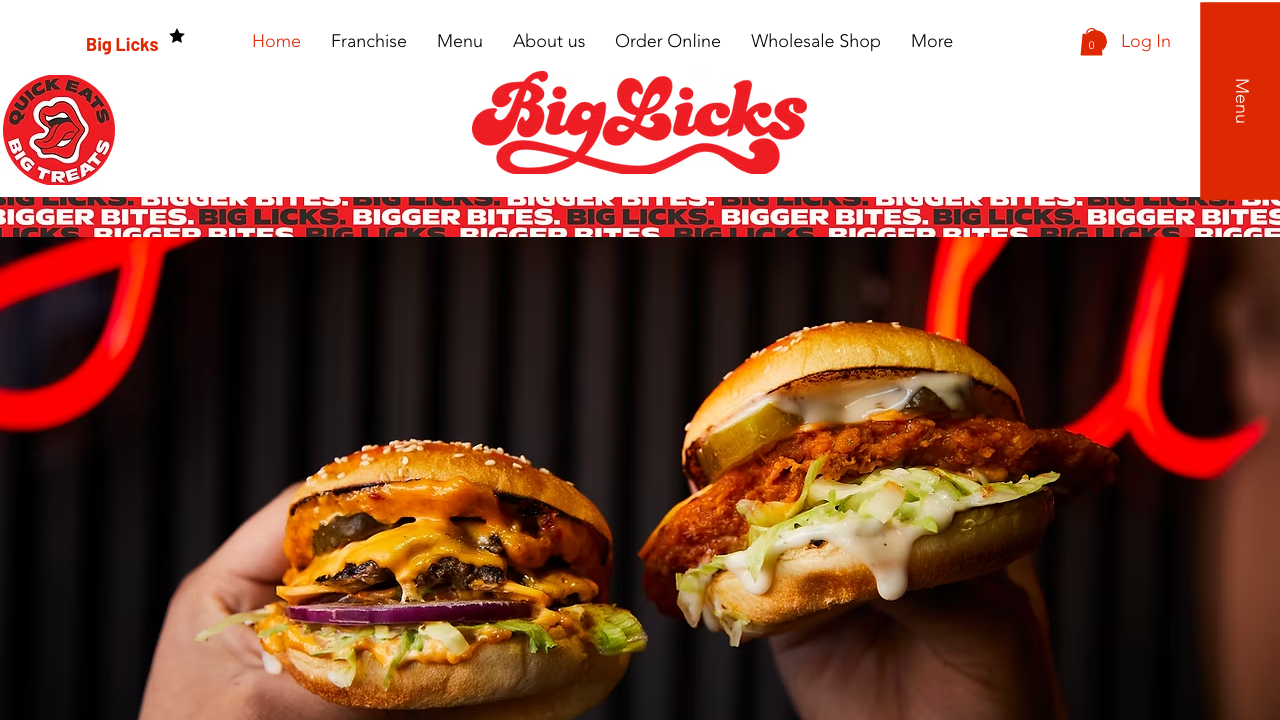 BIG LICKS LIMITED website preview