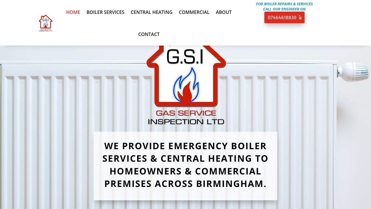 GAS SERVICE INSPECTION LTD website preview