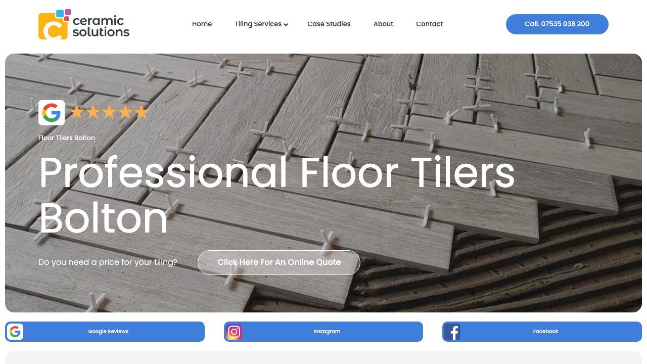 CERAMIC WALL & FLOOR TILING LIMITED website preview