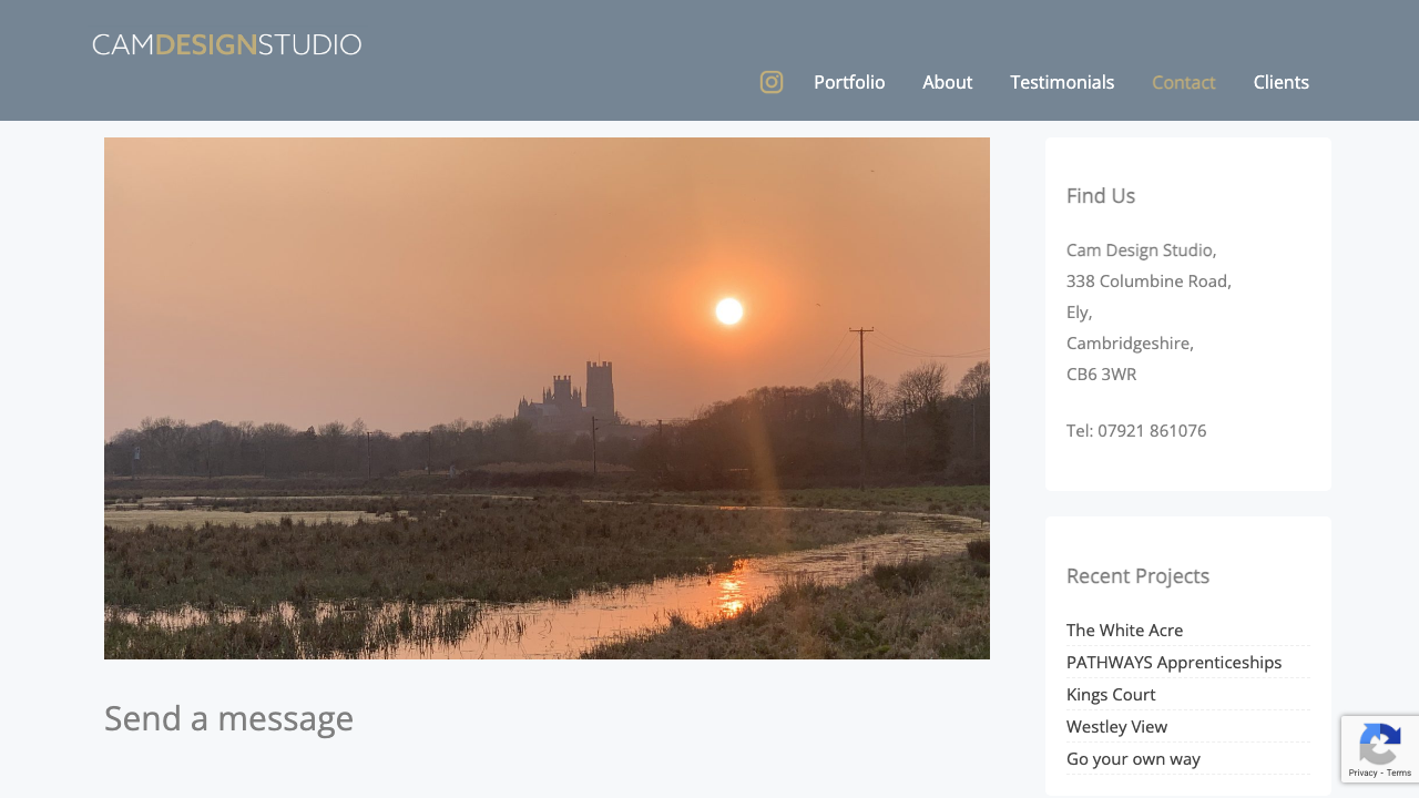 CAM DESIGN STUDIO LTD website preview