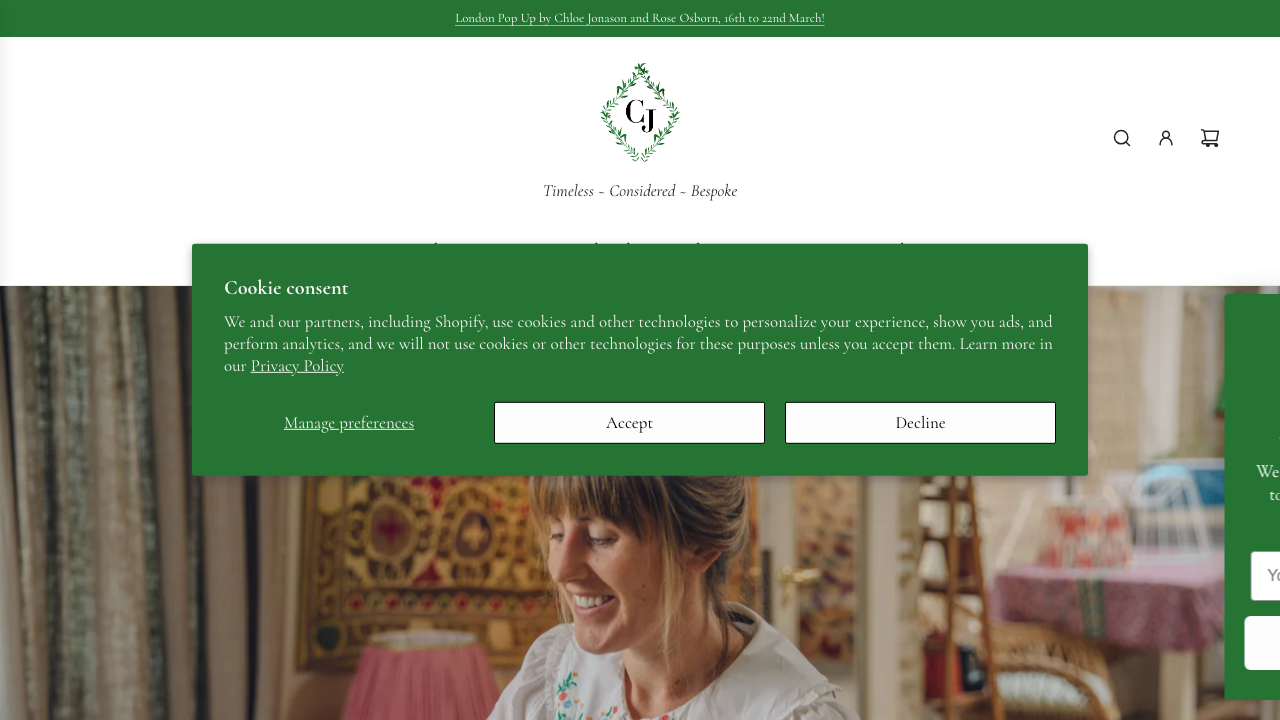CHLOE JONASON & CO LTD website preview