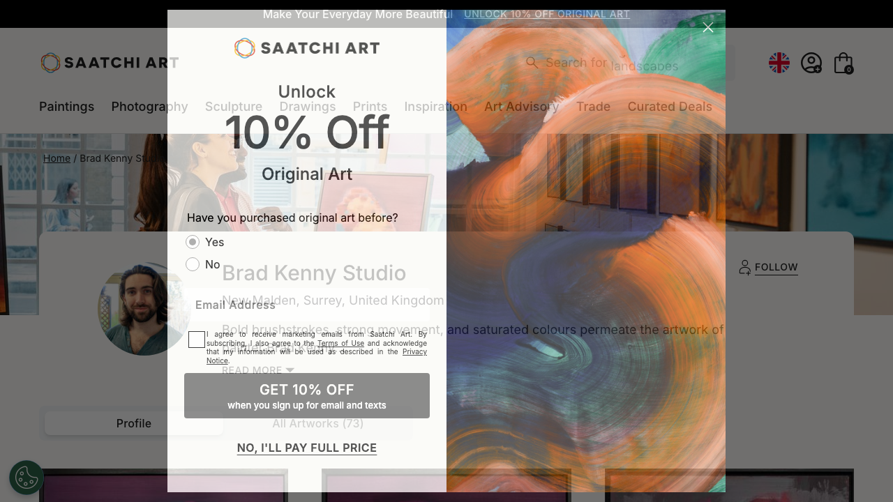 BRAD STUDIO LTD website preview