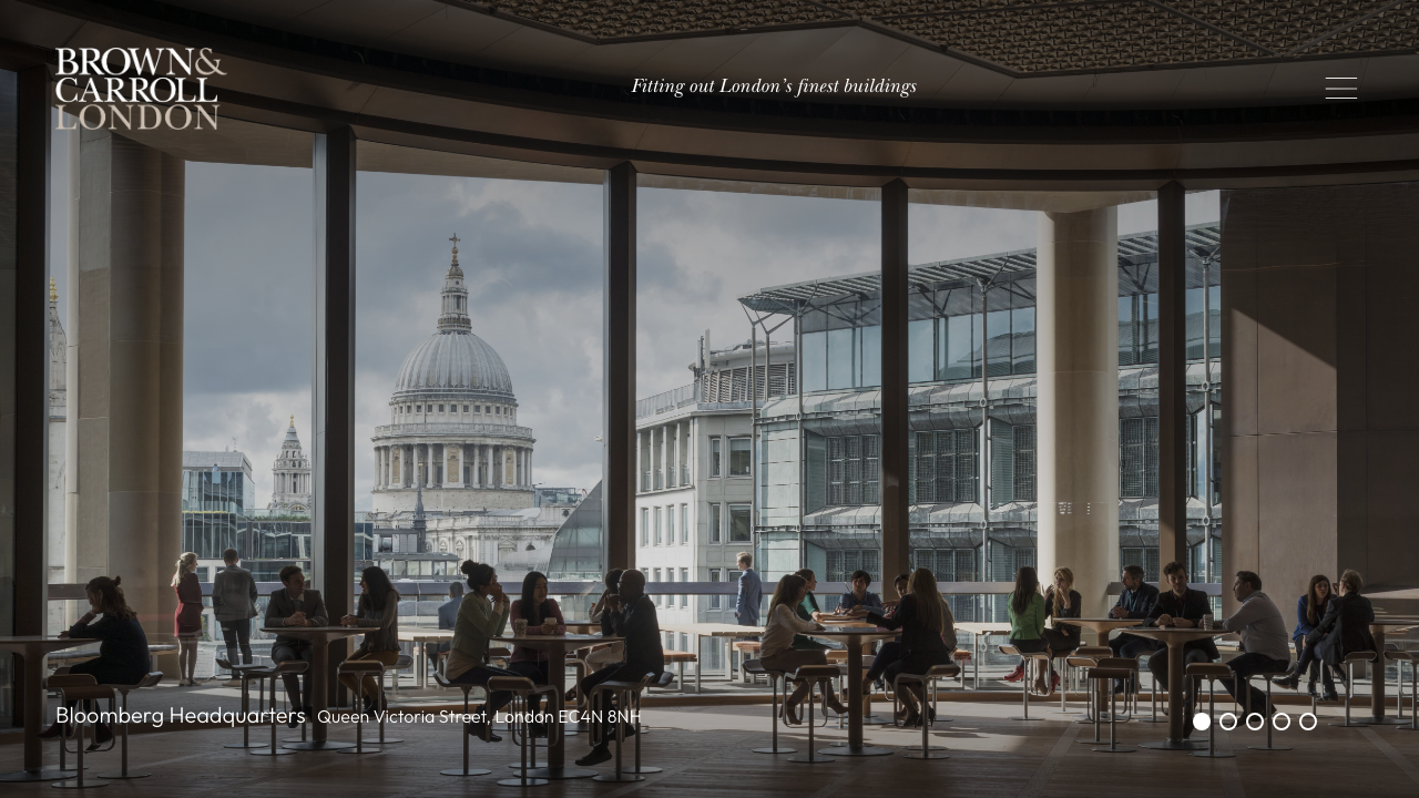 BROWN & CARROLL (LONDON) LIMITED website preview