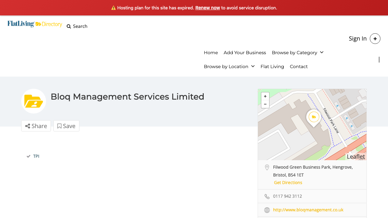 BLOQ HOMES LTD website preview