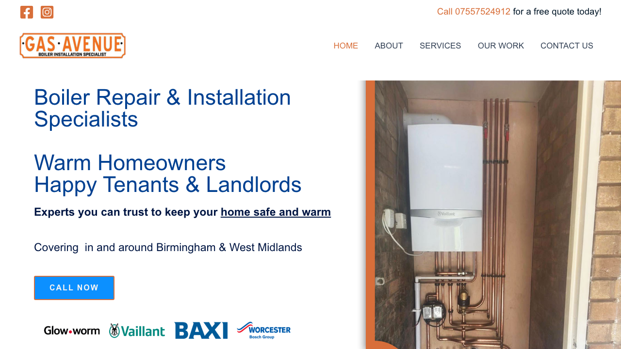 GAS AVENUE LTD website preview
