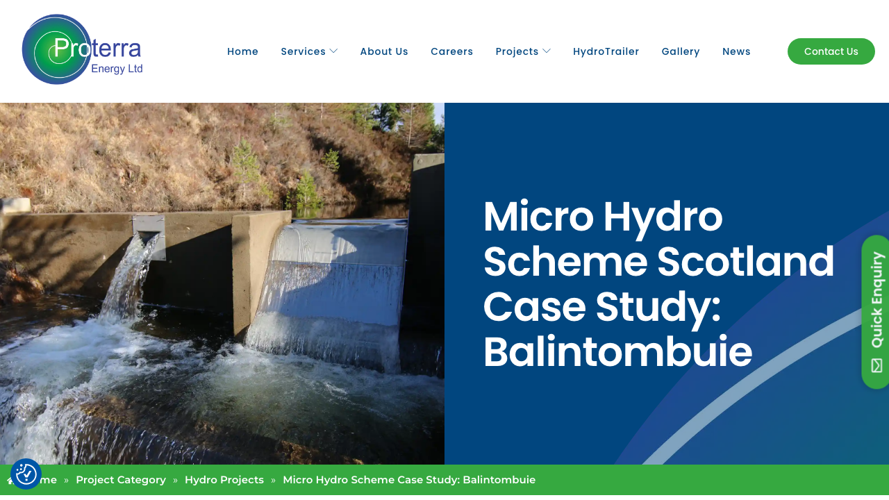 BALINTOMBUIE HYDRO LTD website preview