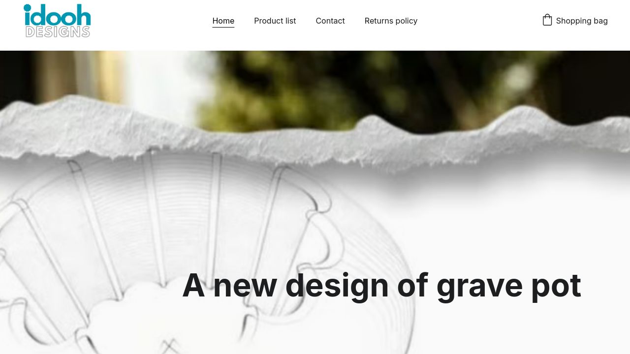 IDOOH DESIGNS LTD website preview
