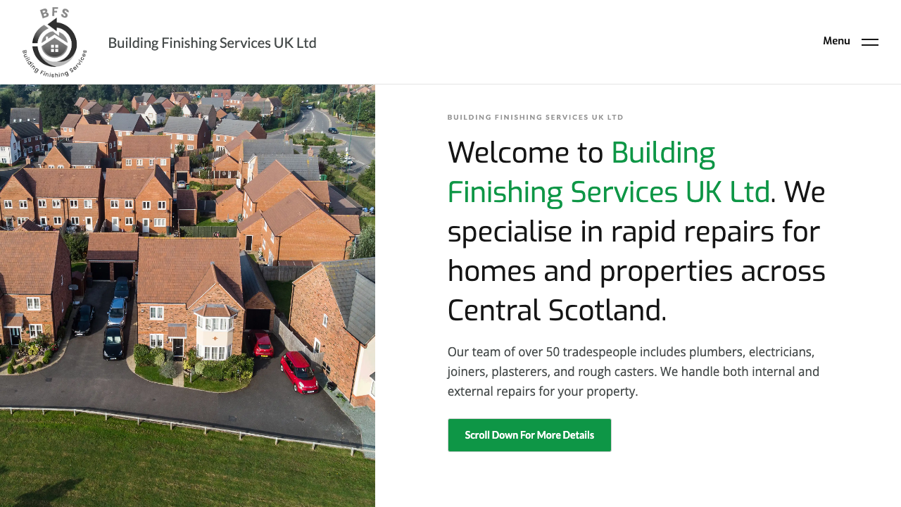 BUILDING MAINTENANCE SERVICES LTD website preview