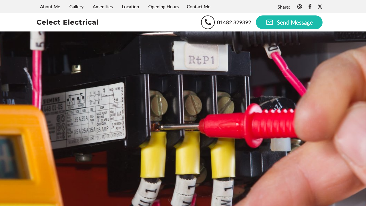 CELECT ELECTRICAL (UK) LTD website preview