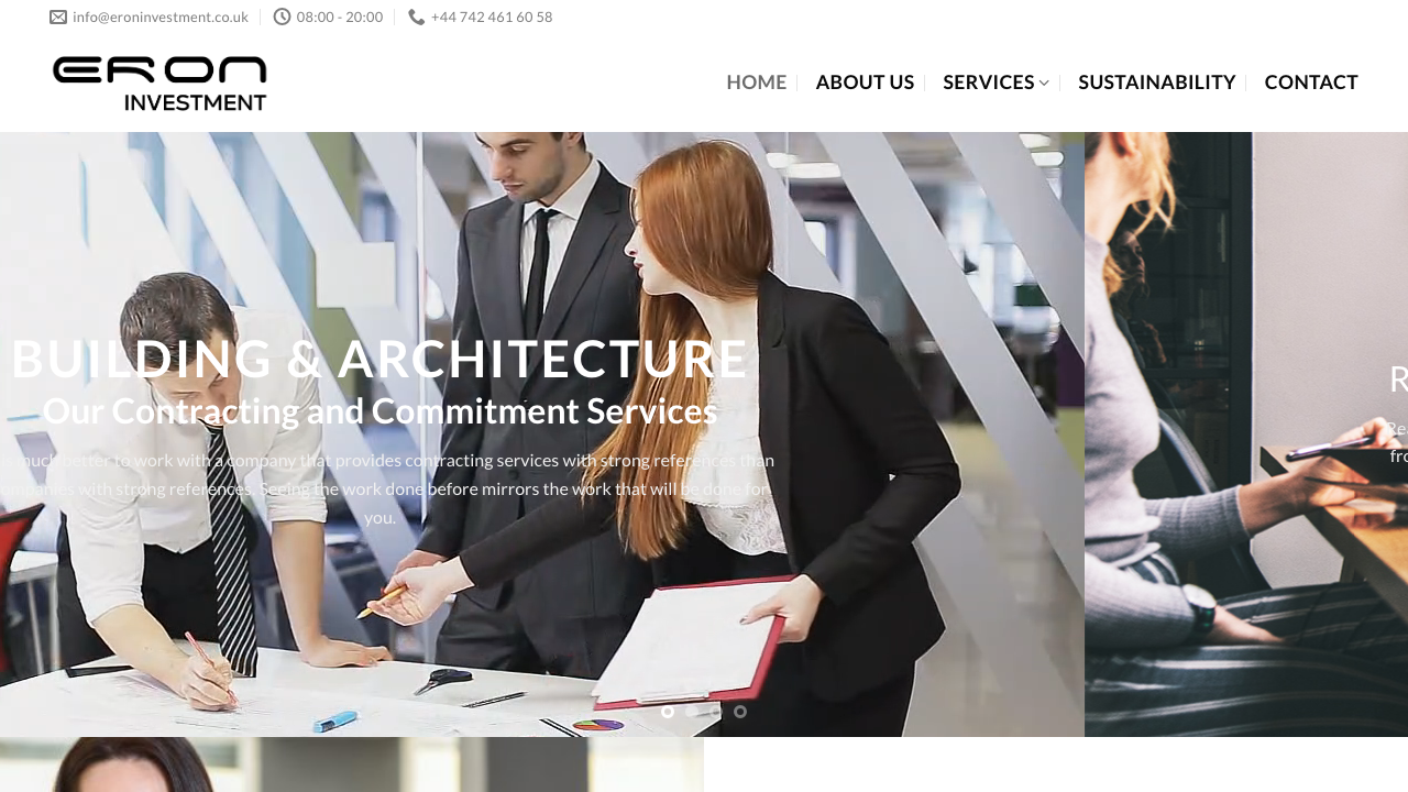 ERON INVESTMENT LTD website preview