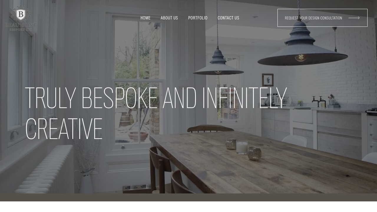 BEAUMONT BESPOKE LIMITED website preview