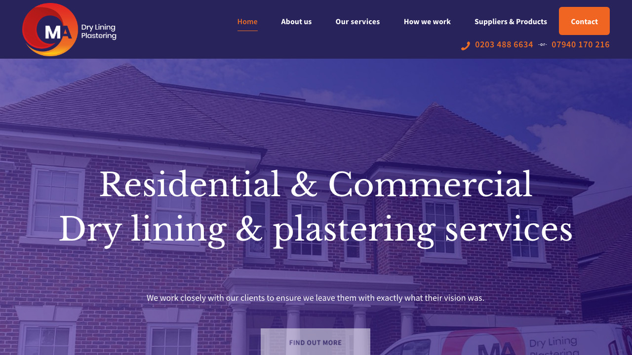 BRUMA DRYLINING A TO Z LTD website preview