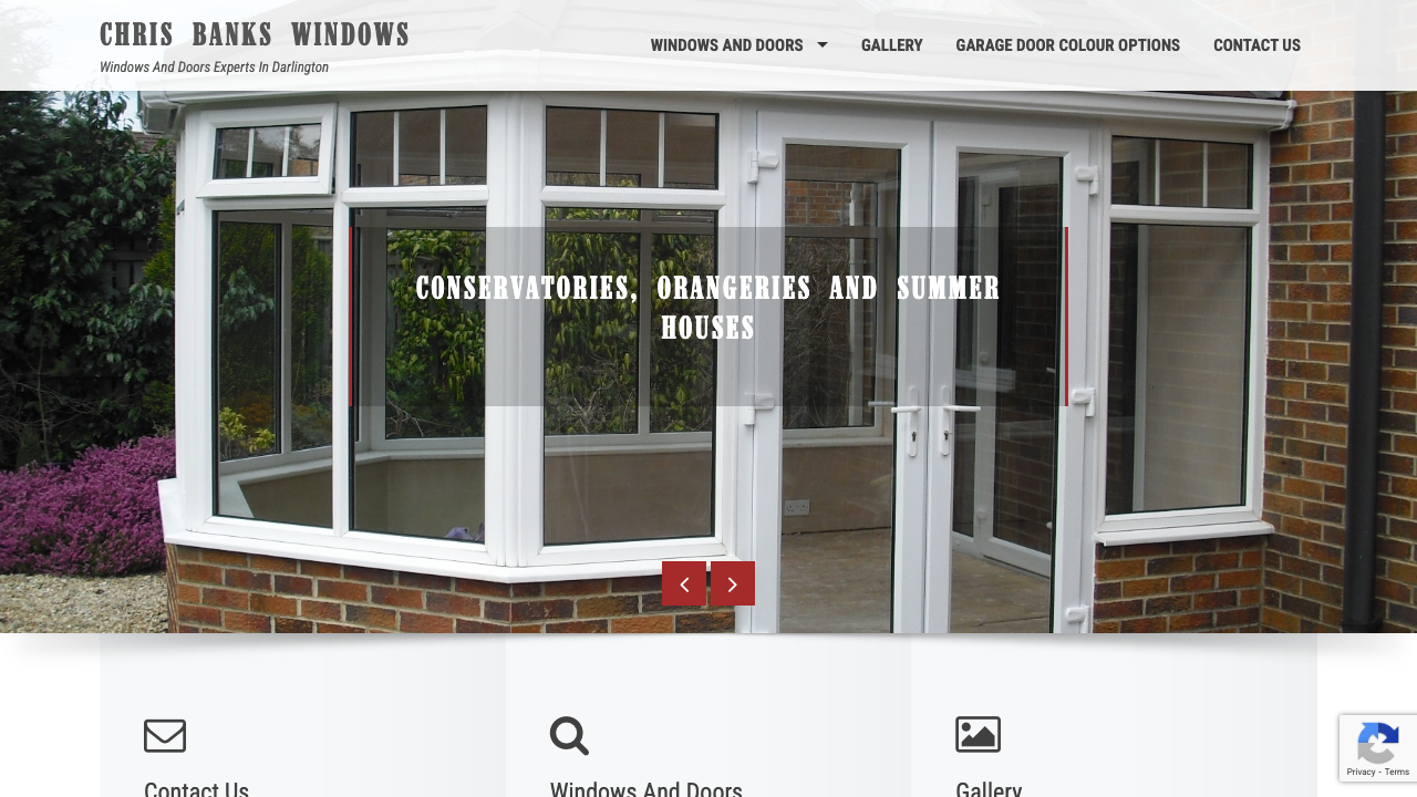 CHRIS BANKS WINDOWS LTD website preview