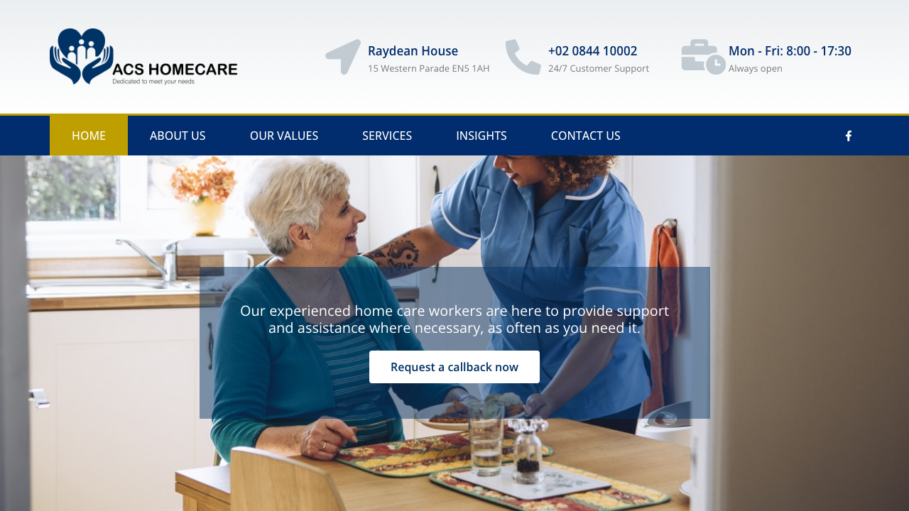 CASTOR SERVICES LTD website preview