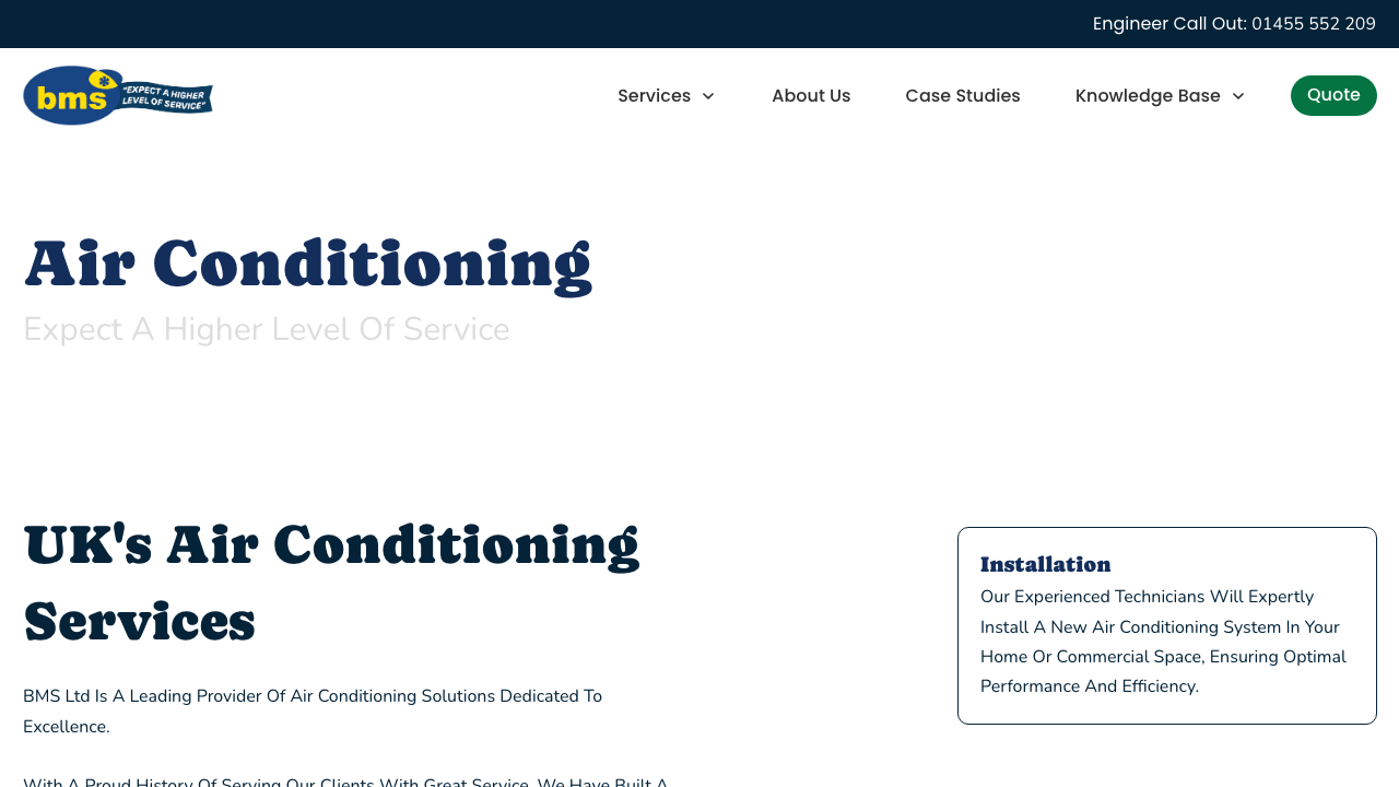 BUILDING & MAINTENANCE SERVICES LIMITED website preview