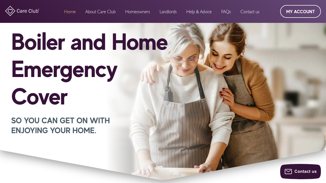 BOILER CARE CLUB LTD website preview