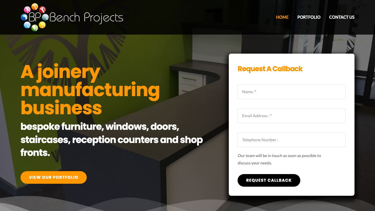 BENCH PROJECTS LIMITED website preview