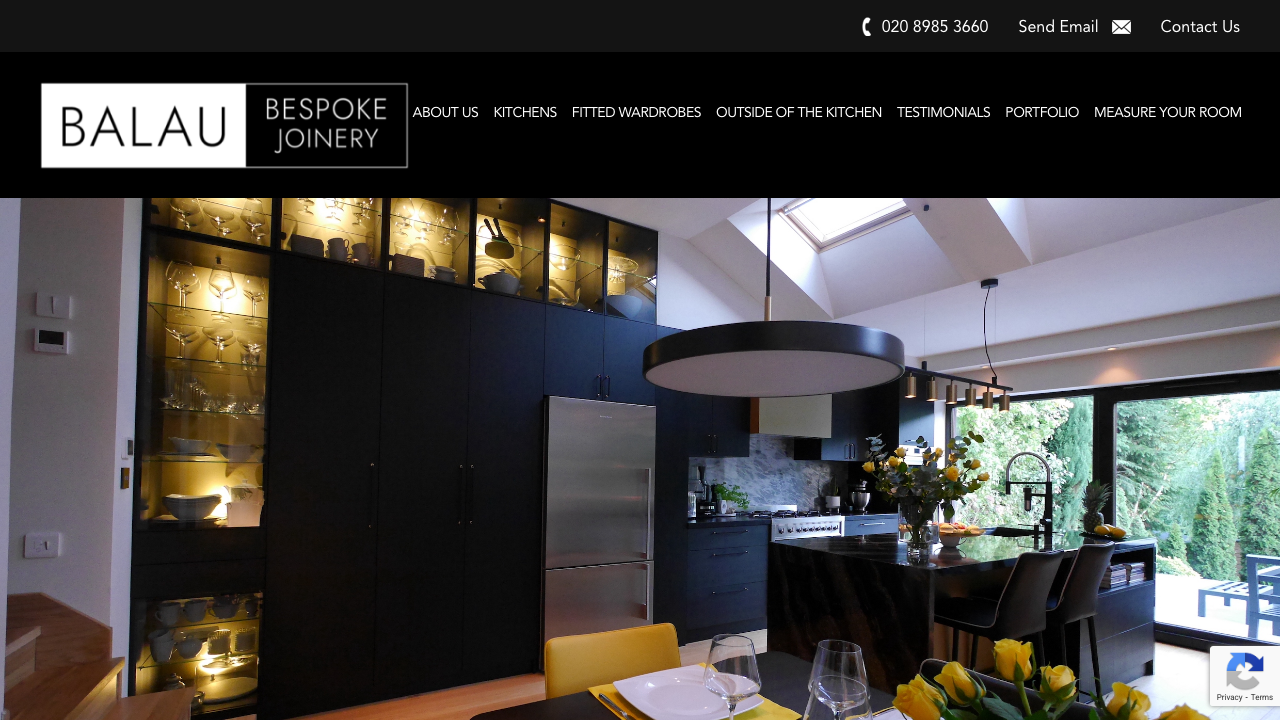 BALAU BESPOKE JOINERY LTD website preview