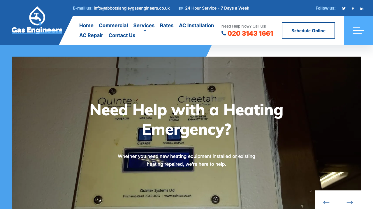 BOILER REPS LTD website preview