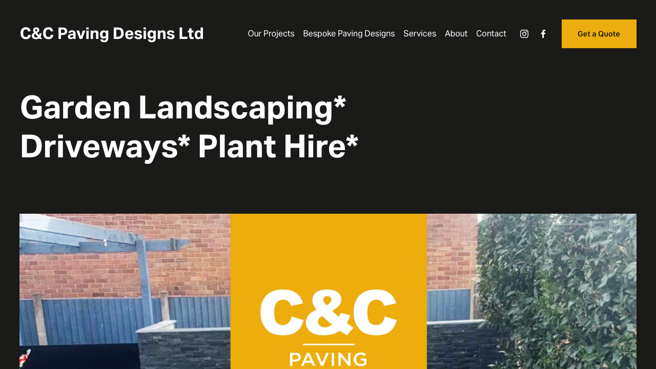 C&C PAVING DESIGNS LTD website preview