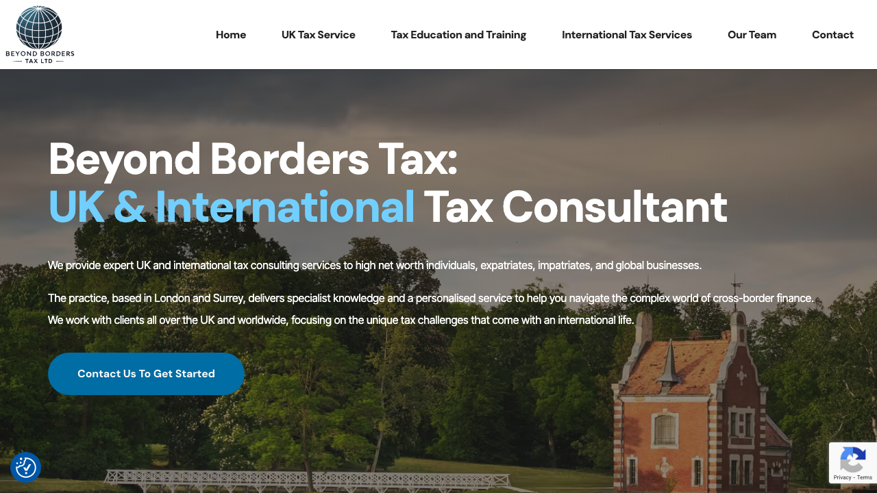 BEYOND BORDERS LIMITED website preview