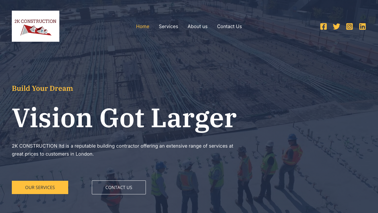 20&UK CONSTRUCTION LTD website preview