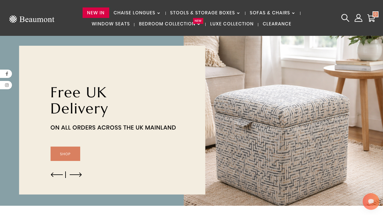 BEAUMONT FURNITURE LTD website preview