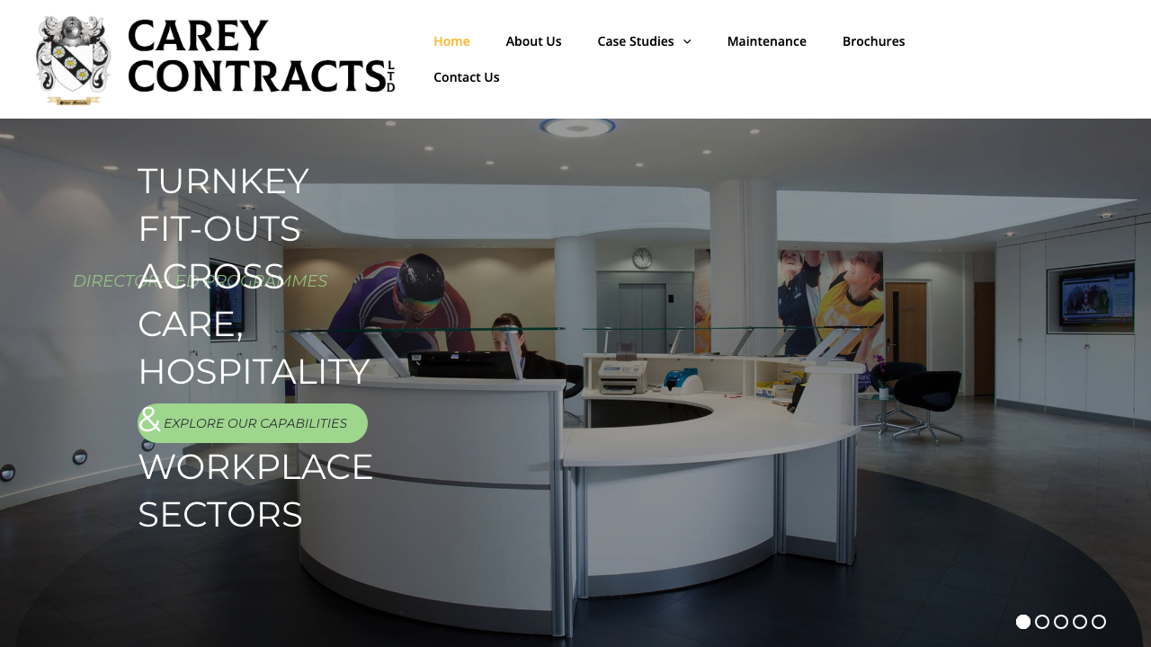 CAREY CONTRACTS LIMITED website preview