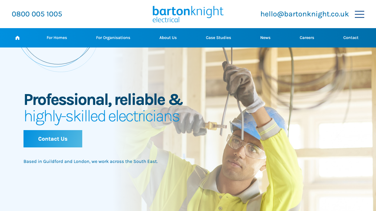 BARTON KNIGHT CONTRACTING LIMITED website preview