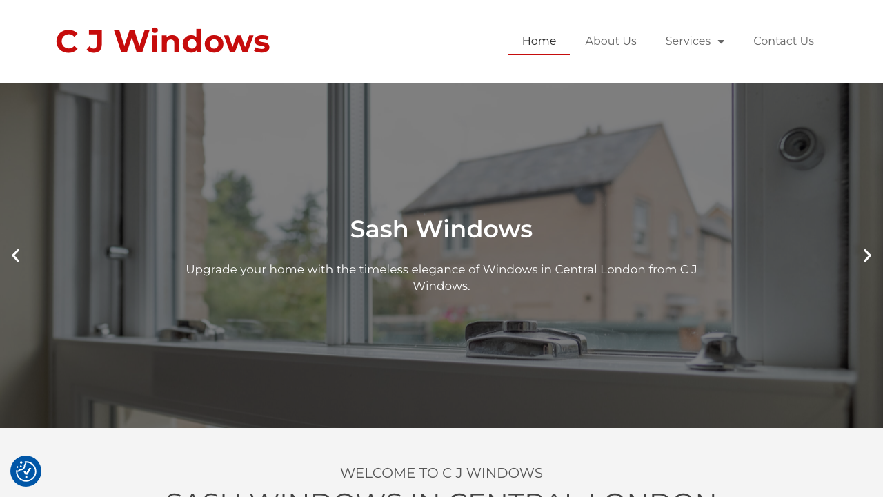CJ WINDOWS LIMITED website preview