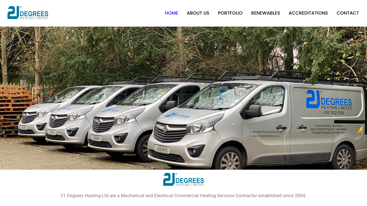 21 DEGREES PLUMBING LIMITED website preview