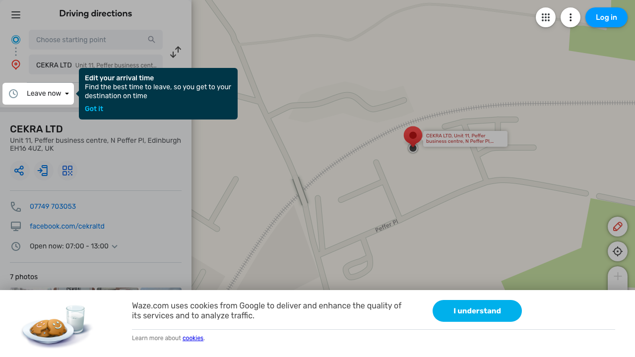 CEKRA LTD website preview