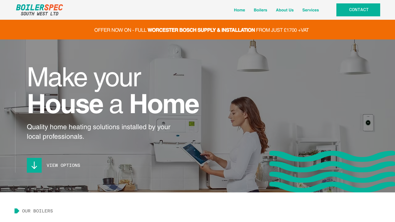 BOILERSPEC SOUTH WEST LTD website preview