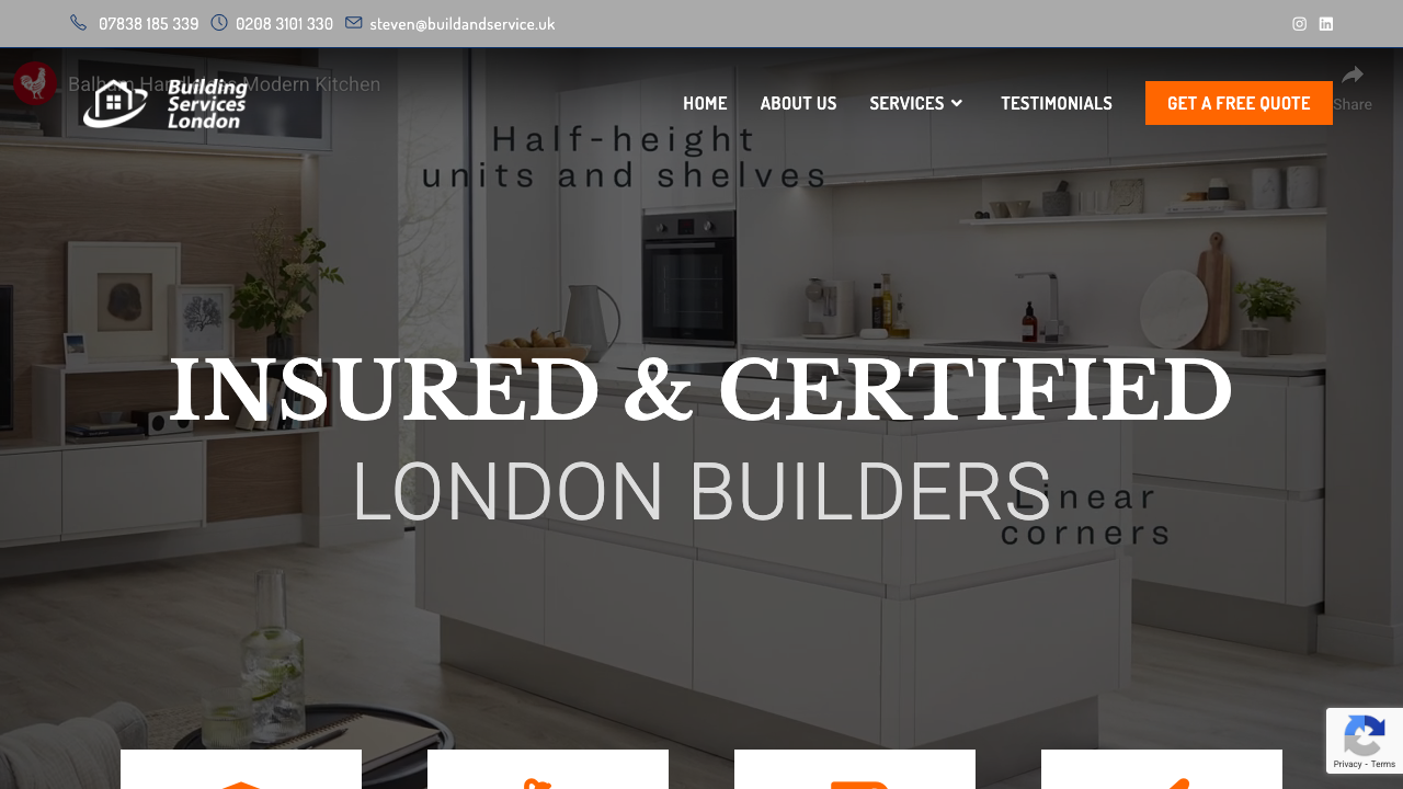 BUILDIN SERVICES LIMITED website preview