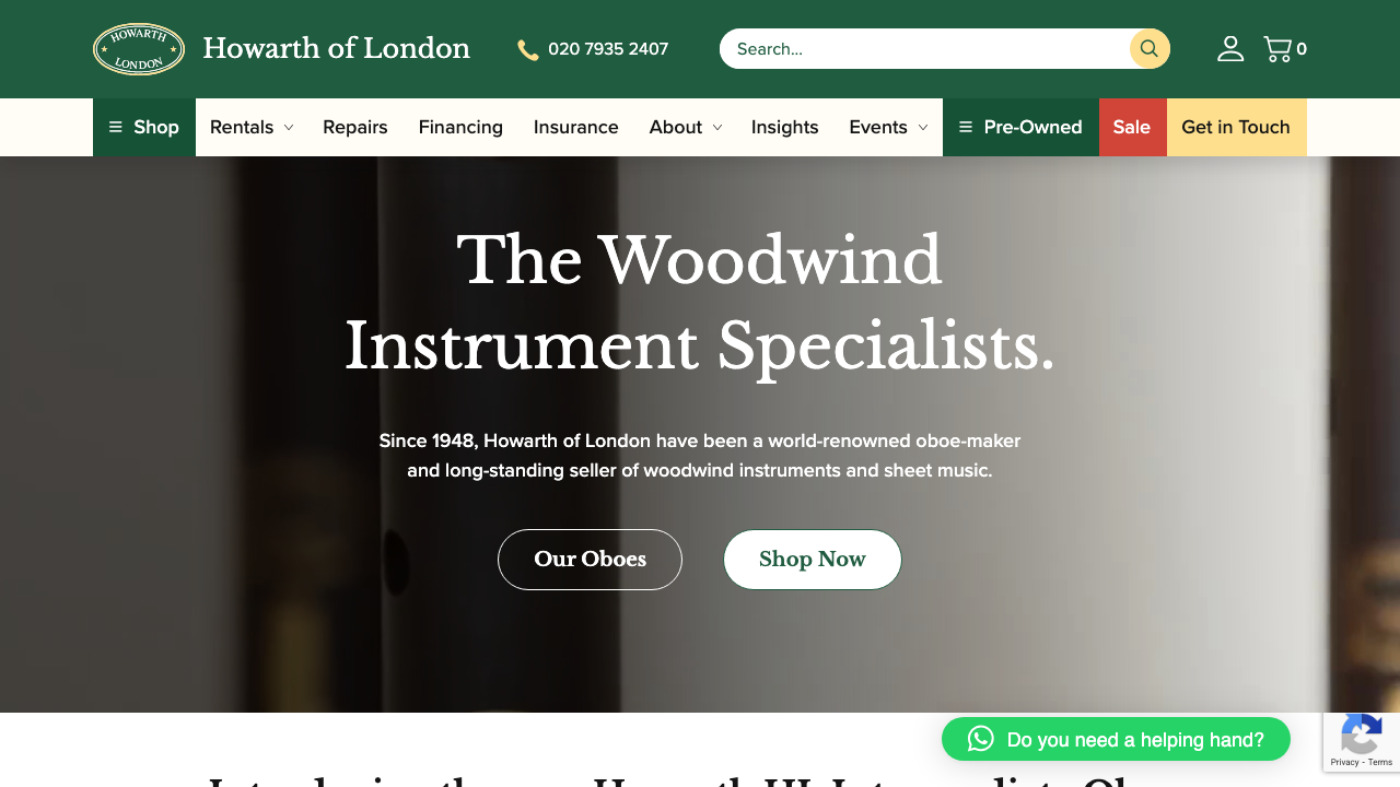 BAKER LDN LIMITED website preview